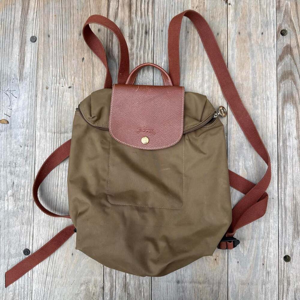 Longchamp Le Pliage Olive Nylon C 00 A